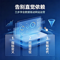 木里建站-告别直觉依赖：三步学会数据驱动网站运营