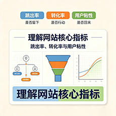 凉山建站-理解网站核心指标：跳出率、转化率与用户粘性
