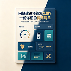 凉山建站-网站建设预算怎么做？一份详细的费用清单